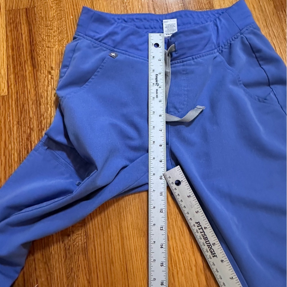 Figs Scrub Pants Womens XS Blue Zamora Joggers Technical Collection Cargo (#4) - Picture 11 of 14